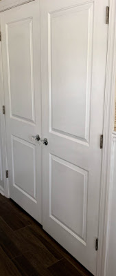 Closet With New Doors